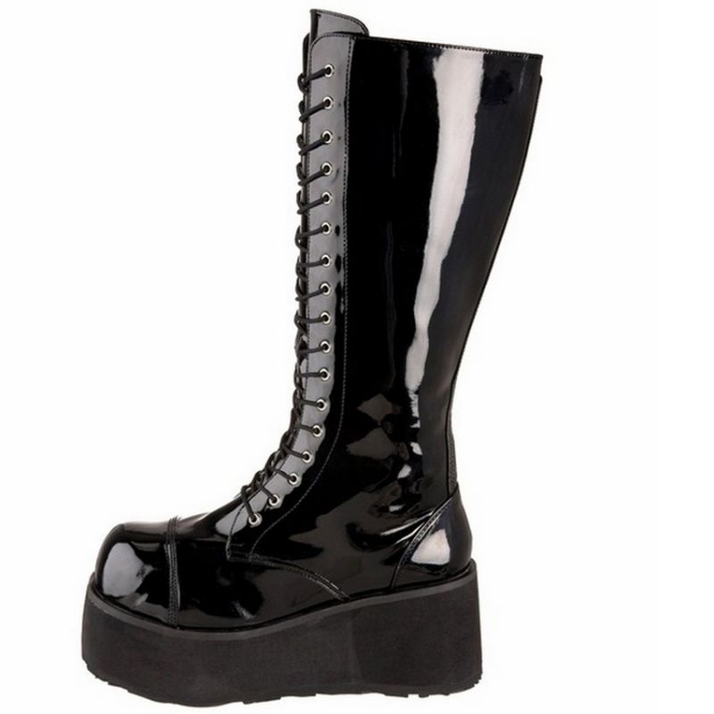 Plataforms : TRASHVILLE-502 Black PVC